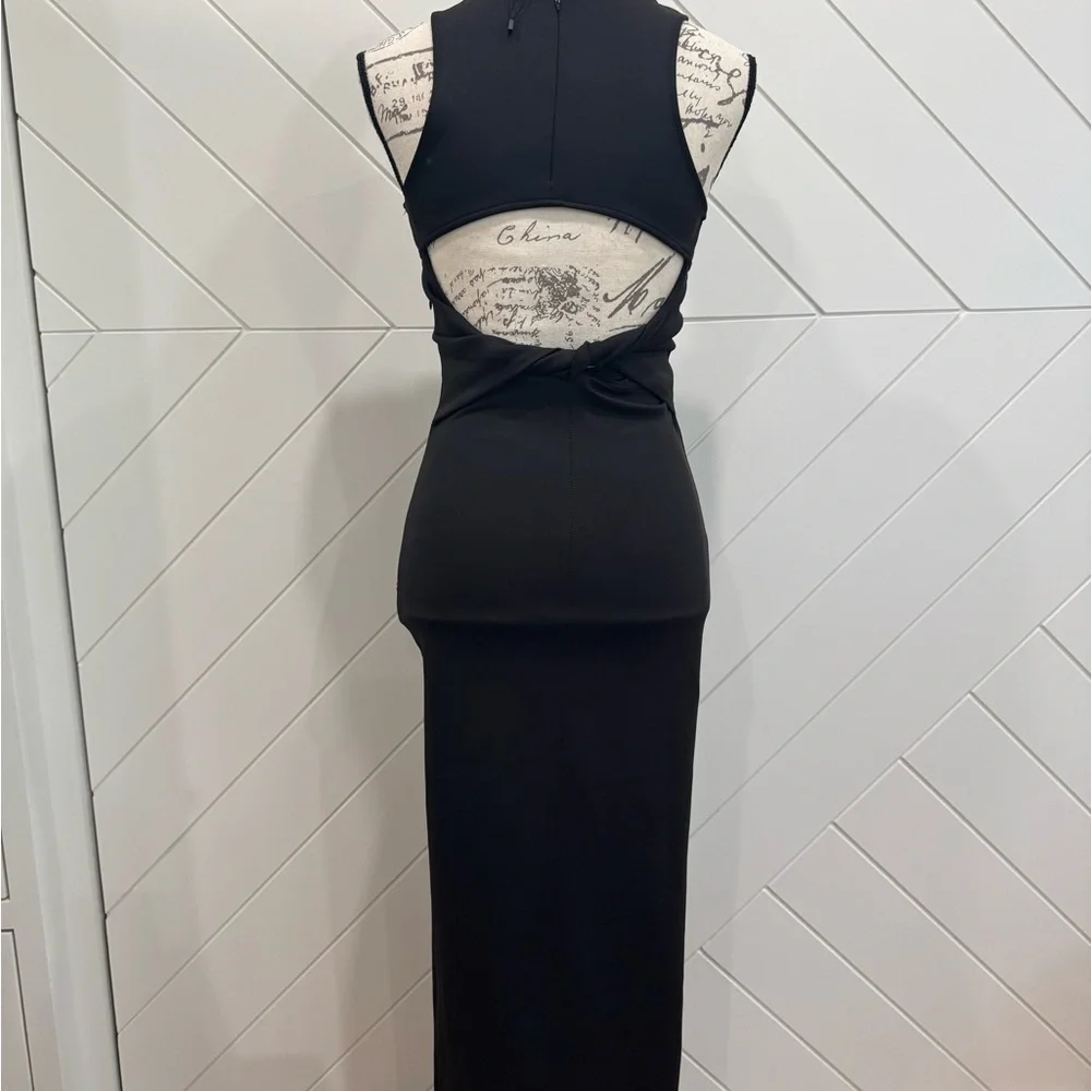 Zara Black Maxi Dress - Picture 3 of 8